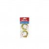 Rolo De Fita Cola Transparente 18mmX30m Pack 2 Rolo De Fita Cola Transparente 18mmX30m Pack 2