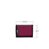 Carteira Velcro Mauve Red Carteira Velcro Mauve Red