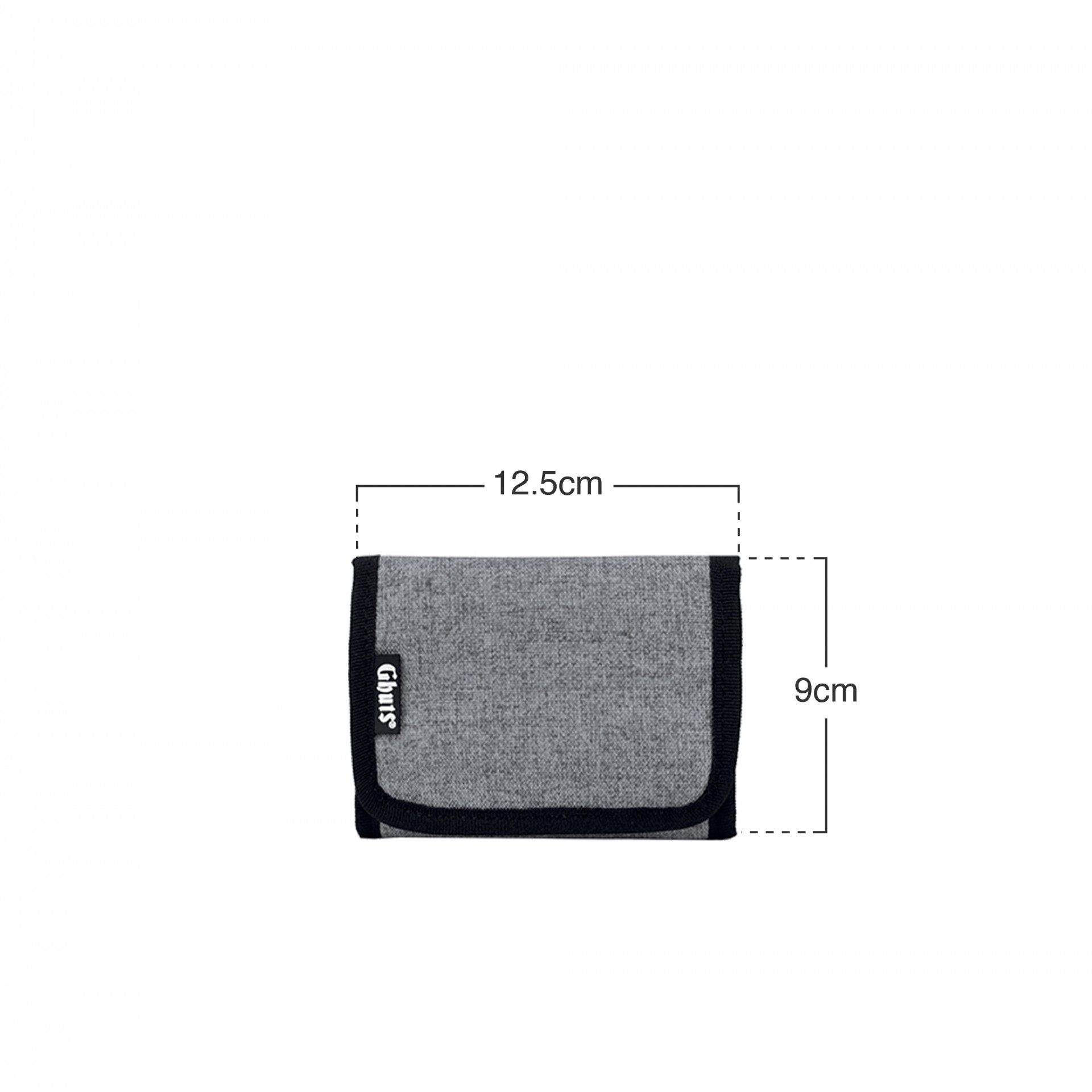 Carteira Velcro Silver Grey