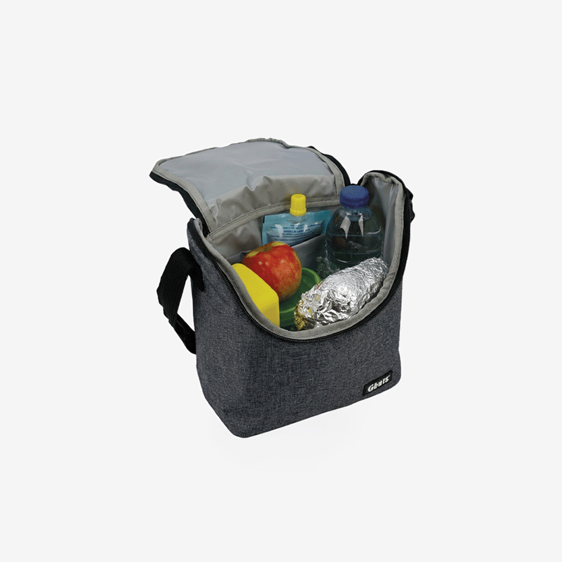 Lancheira Grande Gravel Grey