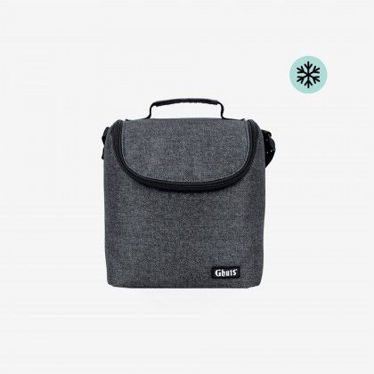Lancheira Grande Gravel Grey