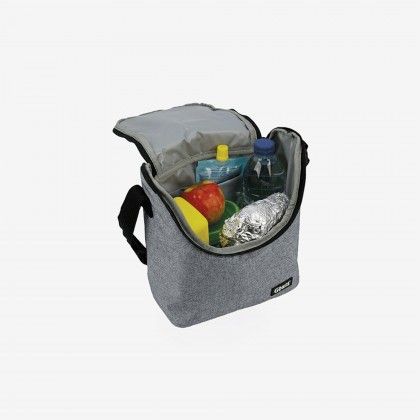 Lancheira Grande Silver Grey