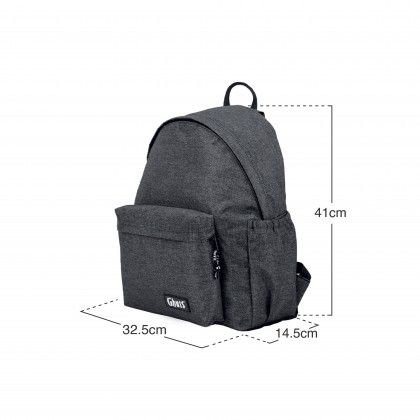 Mochila Clássica Portátil Gravel Grey Mochila Clássica Portátil Gravel Grey