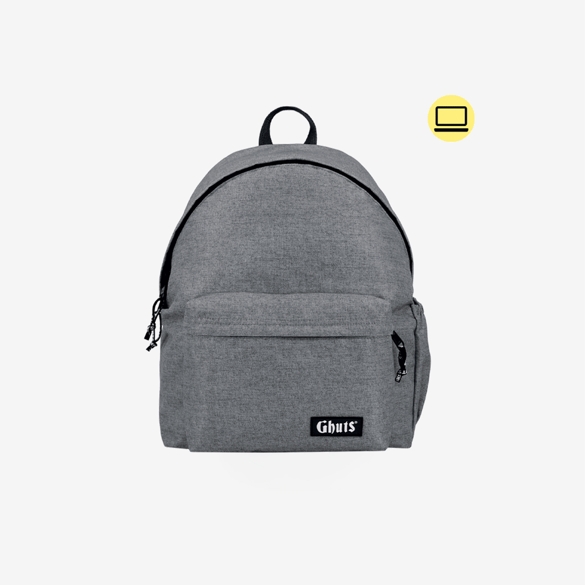 Mochila Clássica Portátil Silver Grey