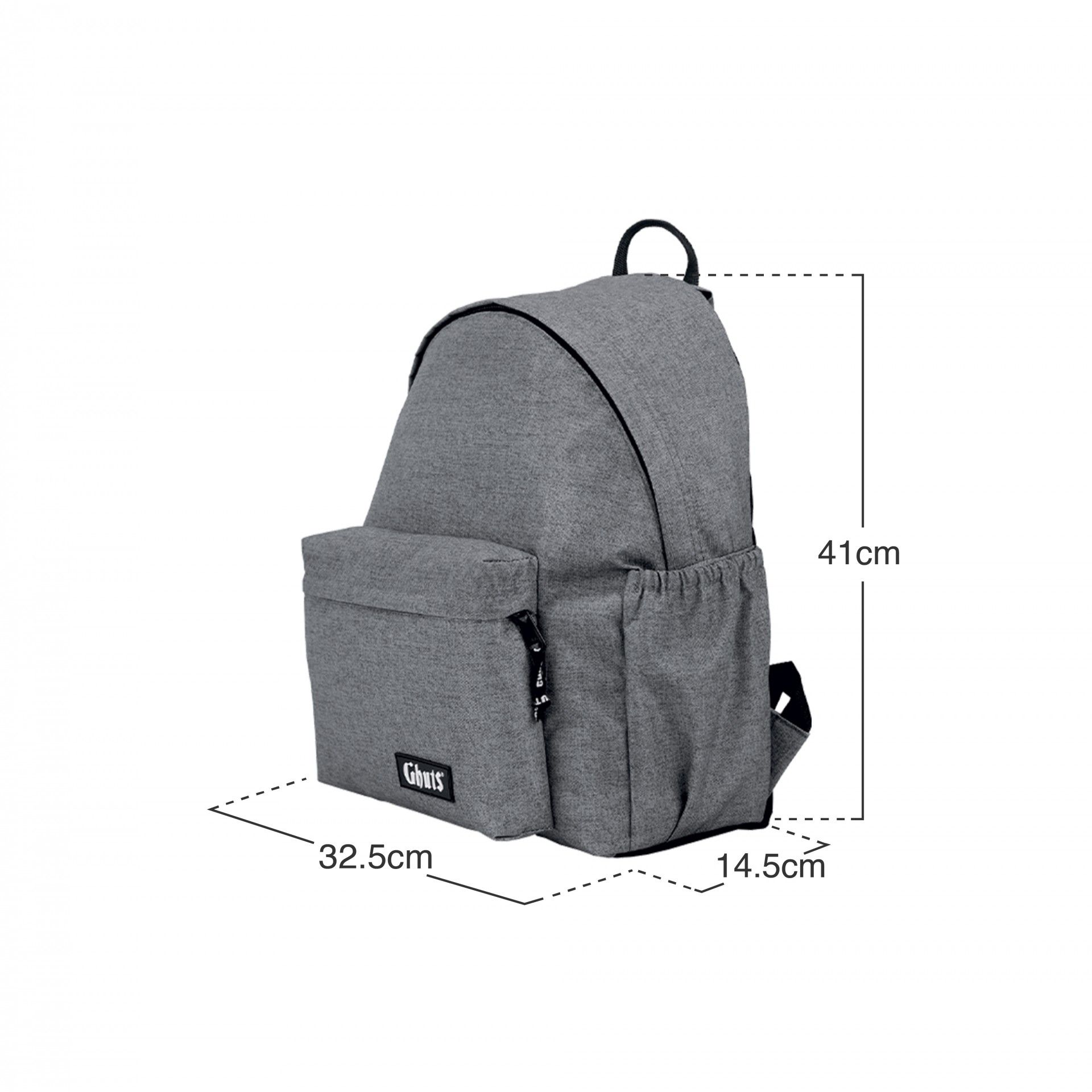 Mochila Clássica Portátil Silver Grey