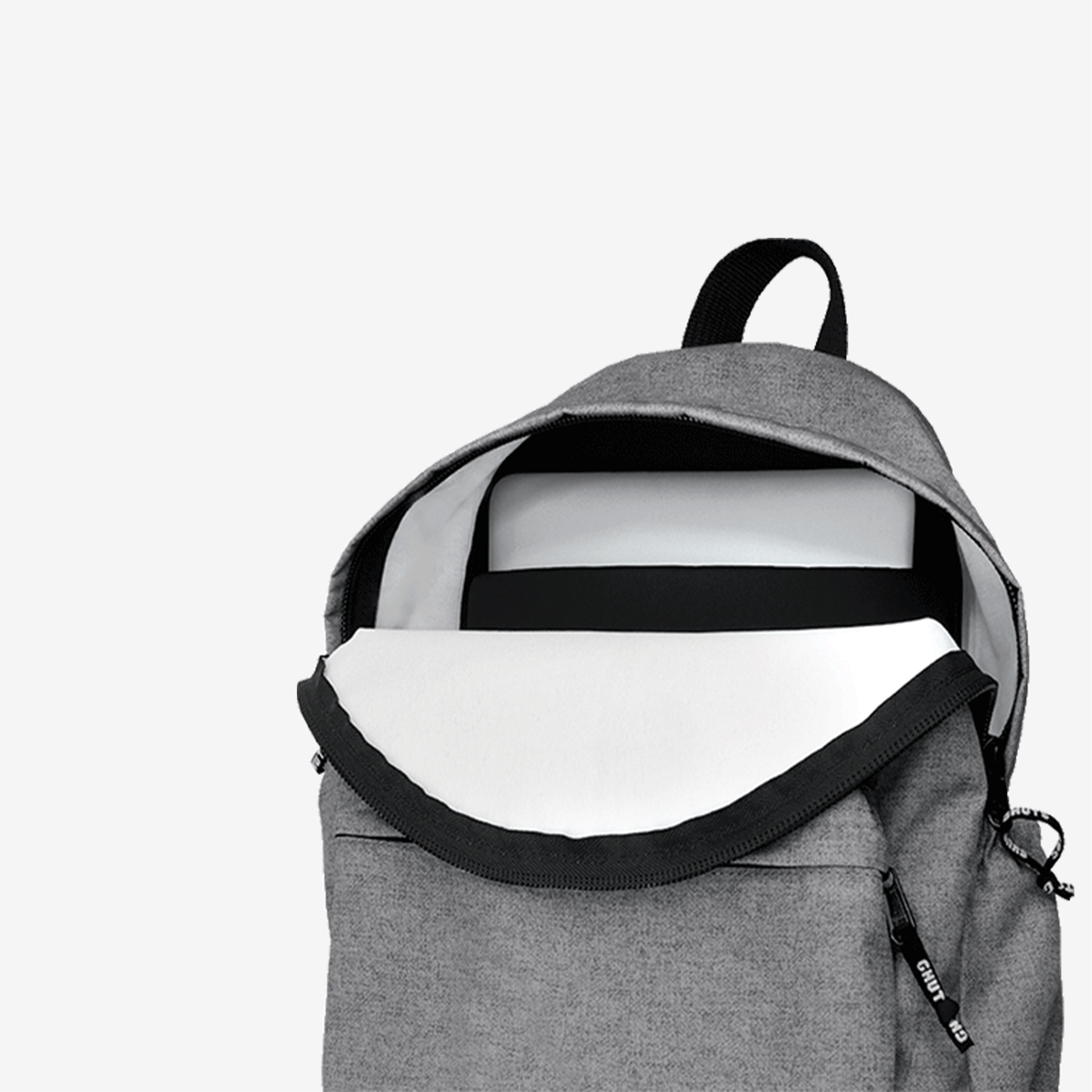 Mochila Clássica Portátil Silver Grey