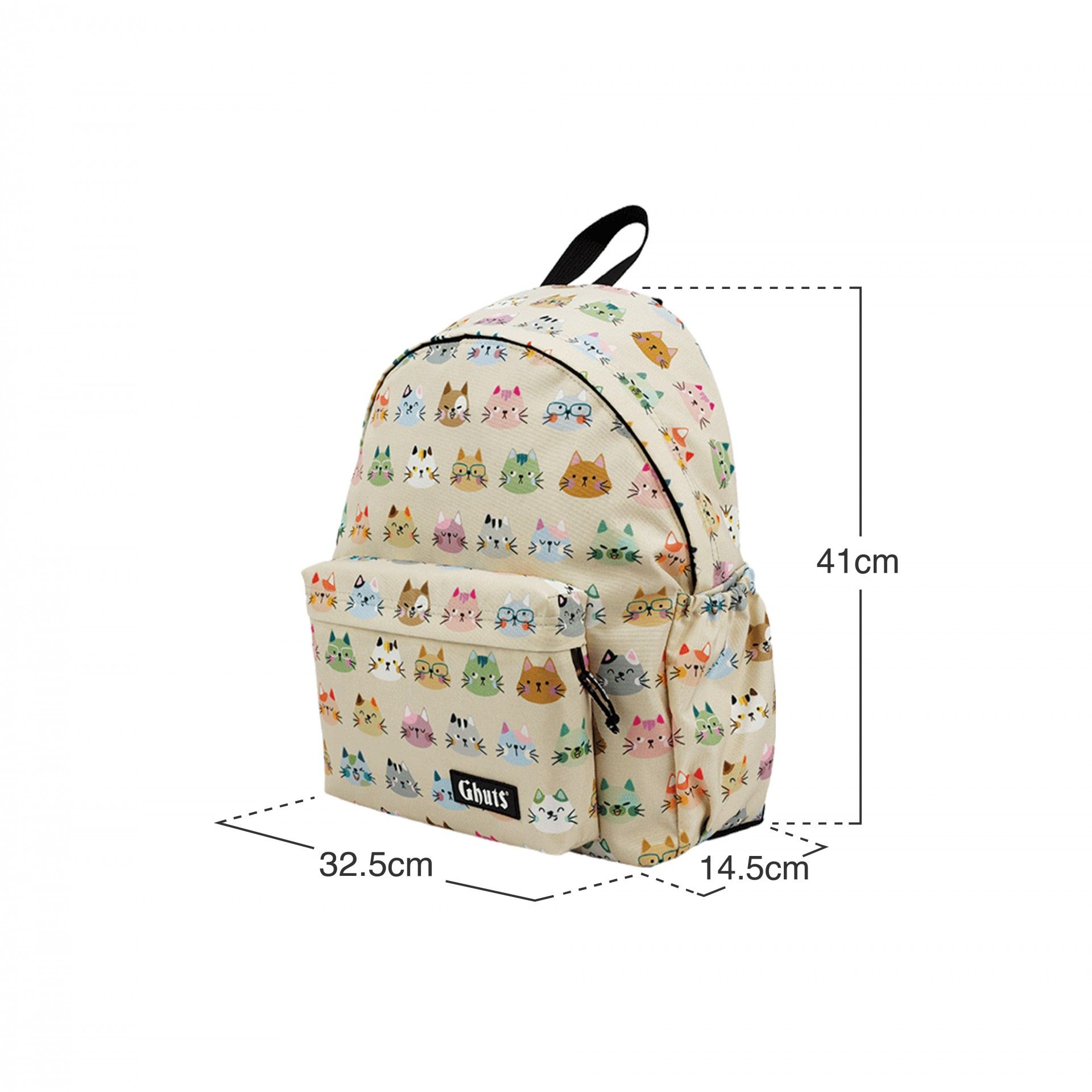 Mochila Clássica Portátil Meow Mix