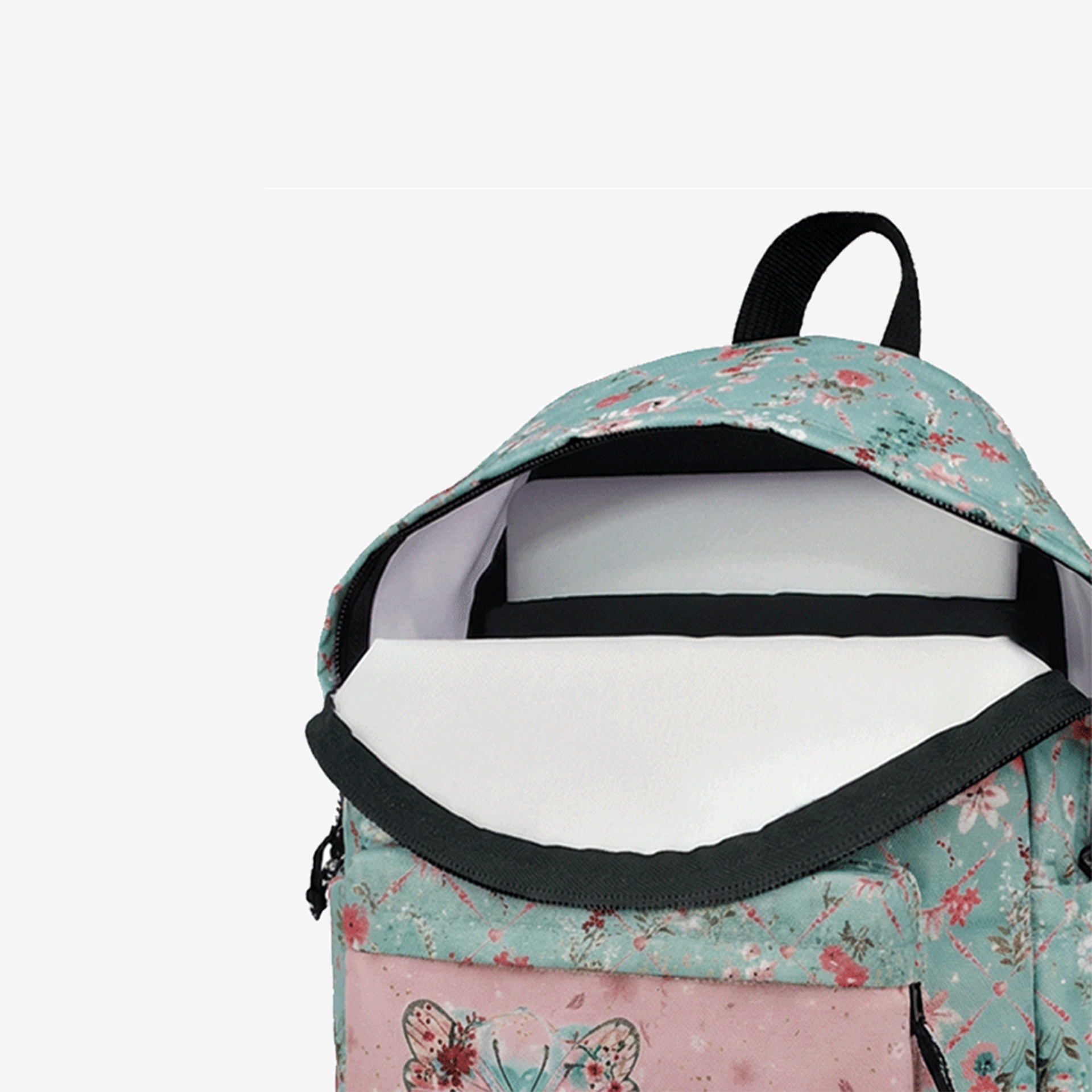 Mochila Clássica Portátil Butterflowers