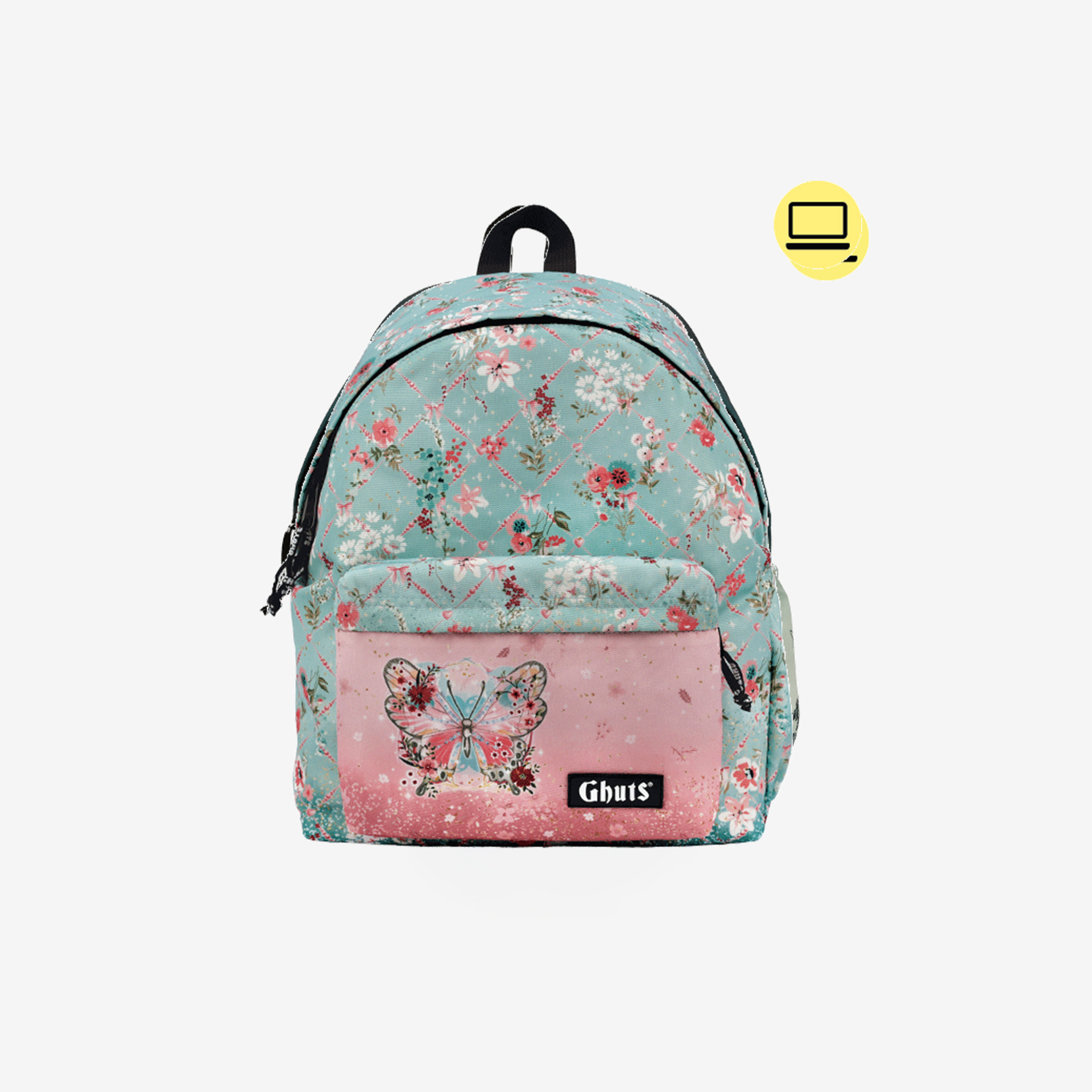 Mochila Clássica Portátil Butterflowers