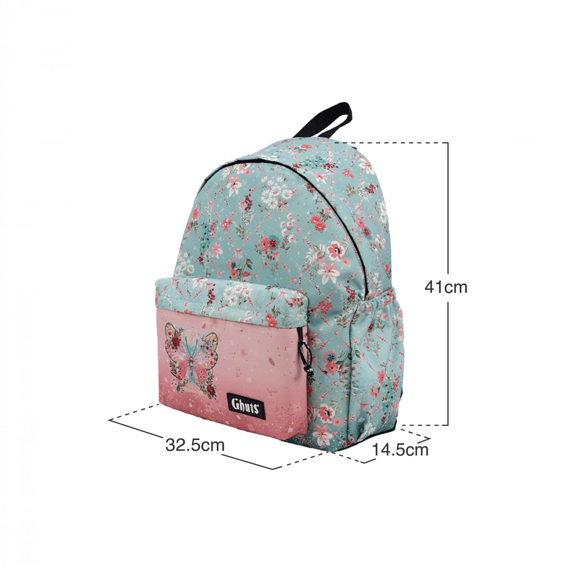 Mochila Clássica Portátil Butterflowers