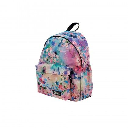 Mochila Clássica Portátil Flower Mist Mochila Clássica Portátil Flower Mist