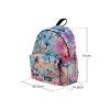 Mochila Clássica Portátil Flower Mist Mochila Clássica Portátil Flower Mist