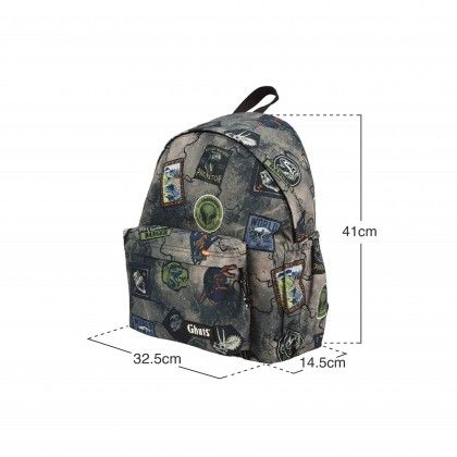 Mochila Clássica Portátil Stickersaurus Mochila Clássica Portátil Stickersaurus
