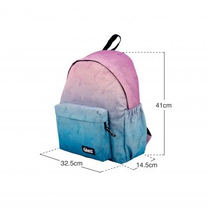 Mochila Clássica Portátil Coral Bloom Mochila Clássica Portátil Coral Bloom