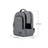 Mochila Portátil Silver Grey Mochila Portátil Silver Grey