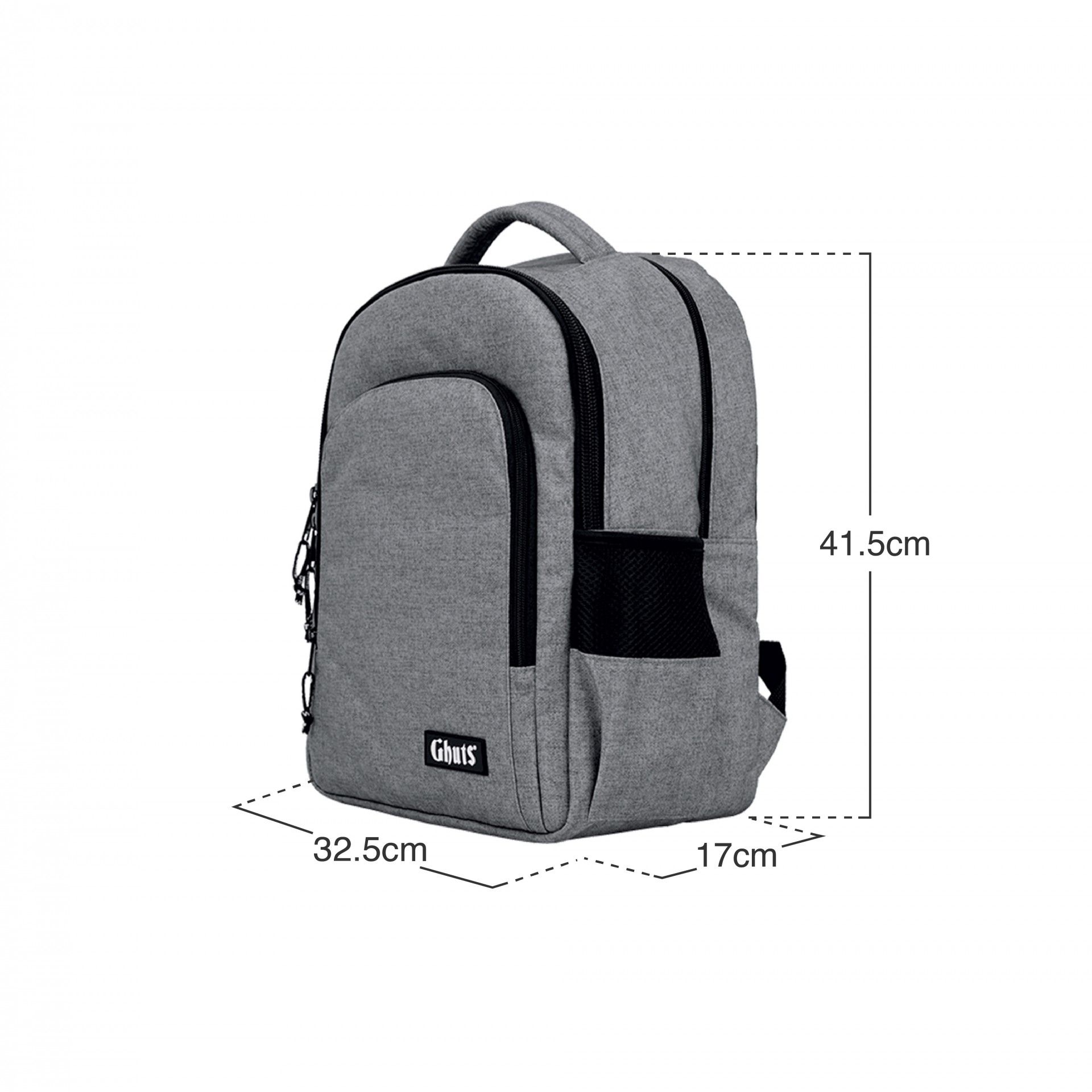 Mochila Portátil Silver Grey