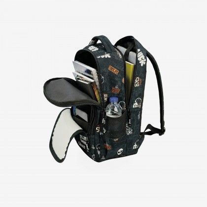 Mochila Portátil SK8 Stickers Mochila Portátil SK8 Stickers