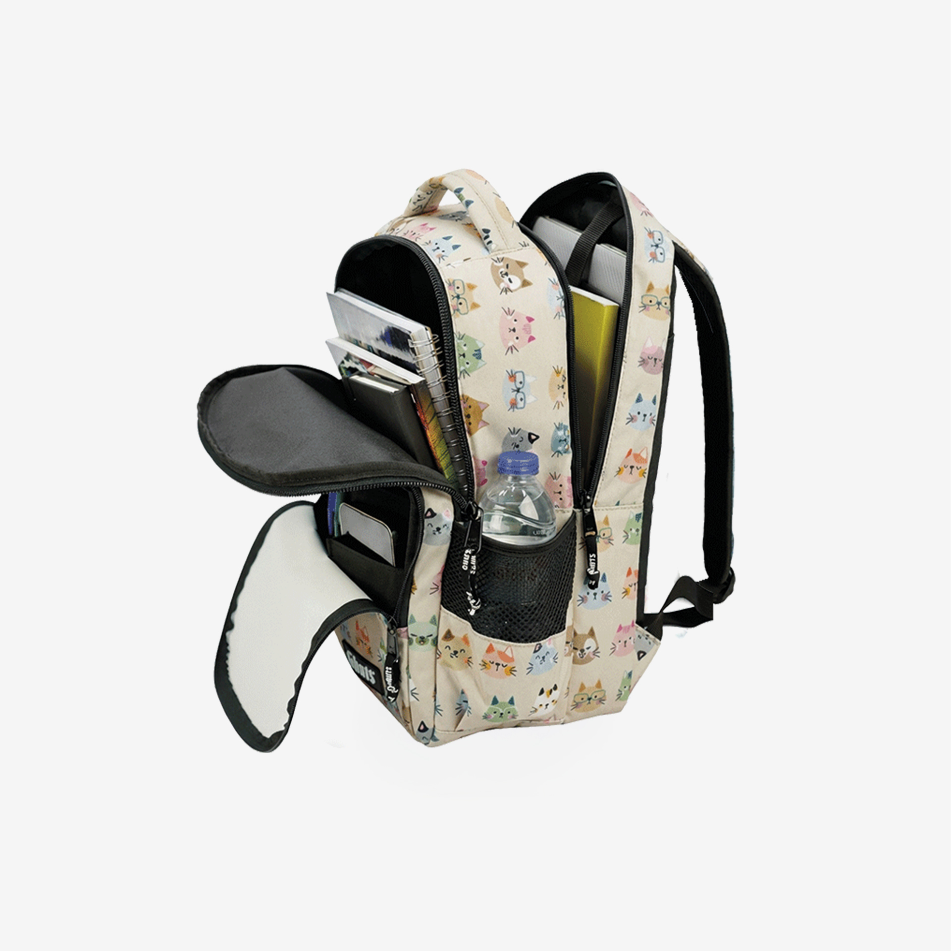 Mochila Portátil Meow Mix