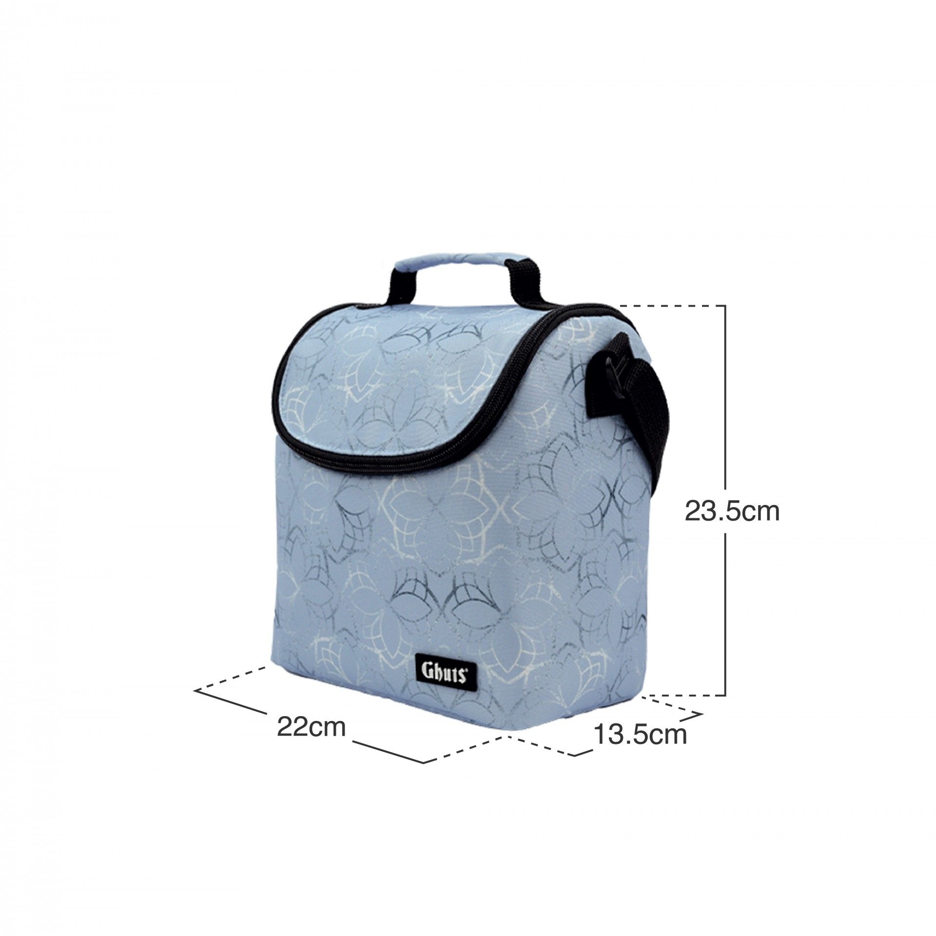 Lancheira Grande Misty Blue