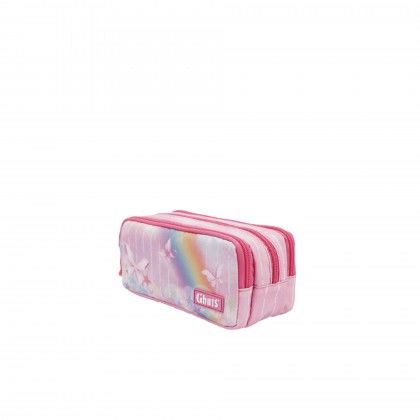 Estojo Triplo Pink Rain