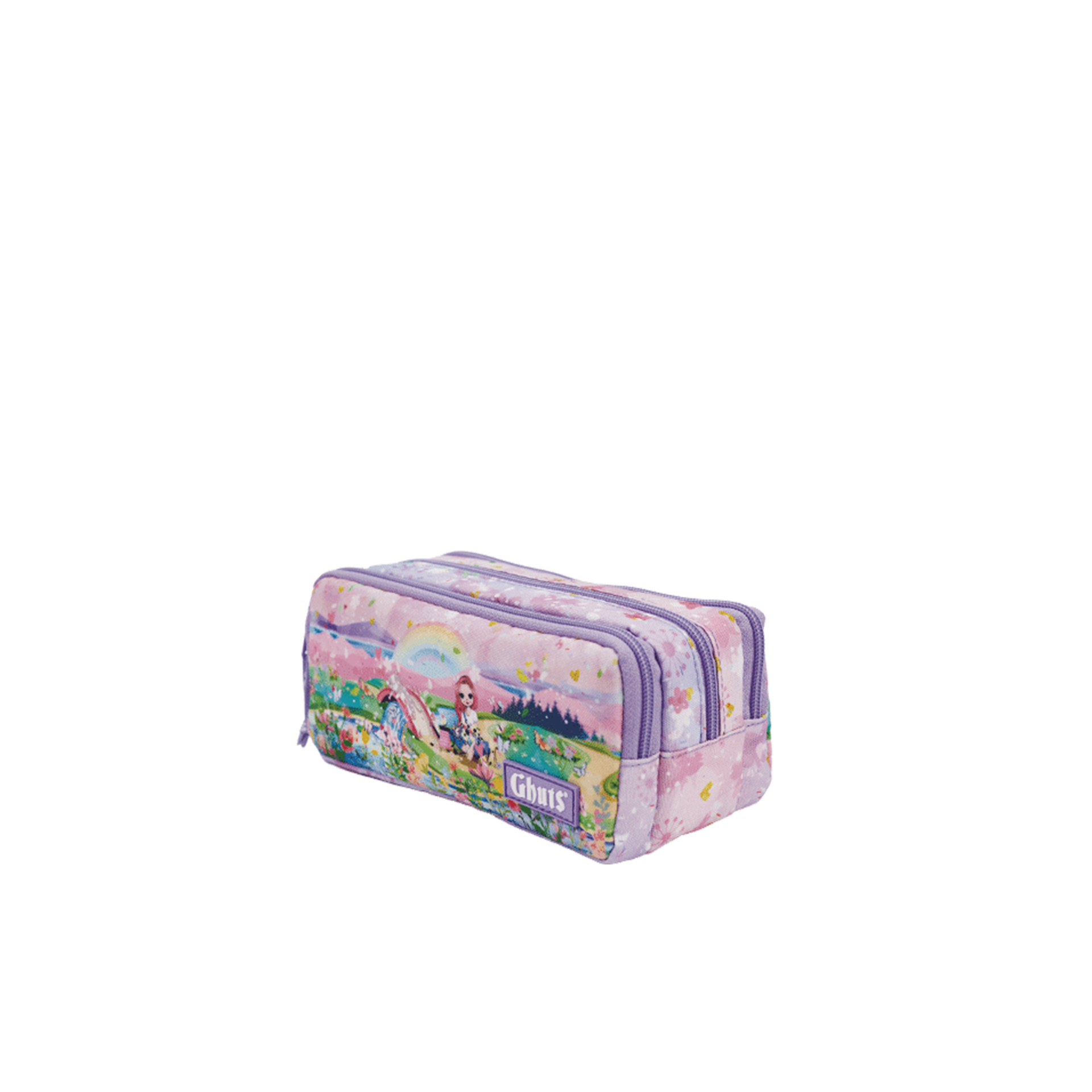 Estojo 3 Compatimentos Garden Girl
