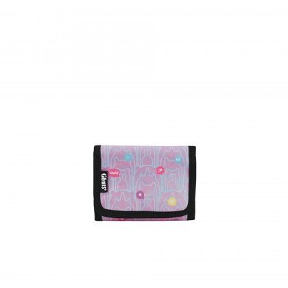 Carteira Velcro Bubble Blush Carteira Velcro Bubble Blush