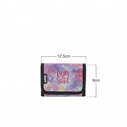 Carteira Velcro Born To Shine Carteira Velcro Born To Shine