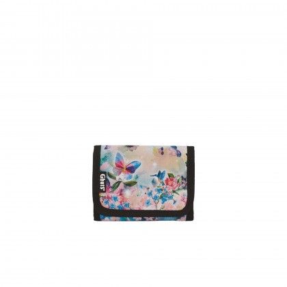 Carteira Velcro Flower Mist