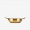 Frigideira 2 Asas Inox Dourado 1.9l Ø23X6.5cm Frigideira 2 Asas Inox Dourado 1.9l Ø23X6.5cm