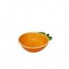 Prato Decorativo Laranja 20.4X17X5.8cm Prato Decorativo Laranja 20.4X17X5.8cm