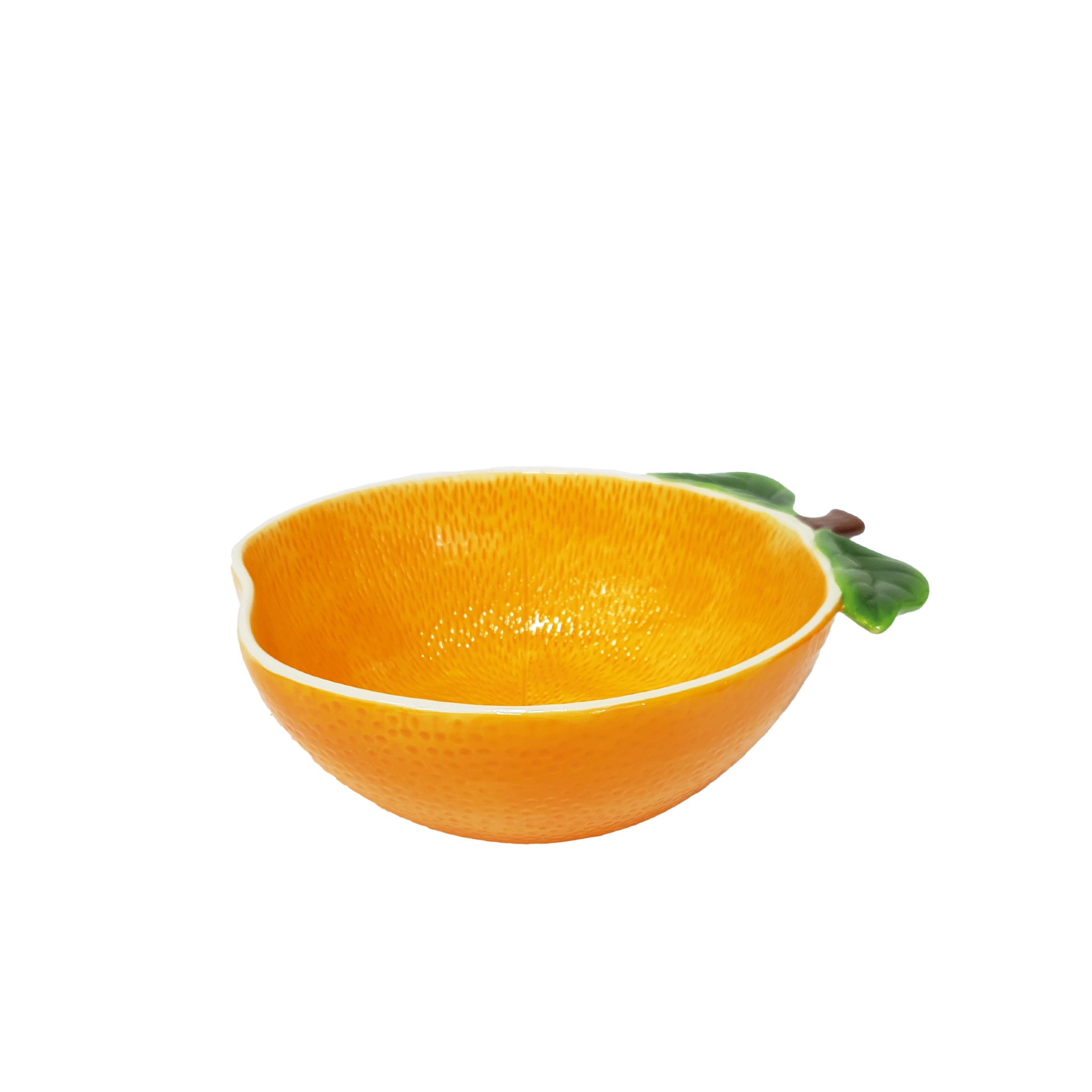 Prato Decorativo Laranja 30X25X9.5cm