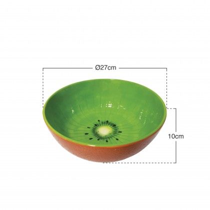 Ta�a Decorativa Kiwi �27X10cm