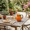 Jarro Ceramica Laranja 1300Ml 18X13.5X17cm Jarro Ceramica Laranja 1300Ml 18X13.5X17cm