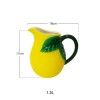 Jarro Ceramica Limão 1300Ml 18X13.5X17cm Jarro Ceramica Limão 1300Ml 18X13.5X17cm