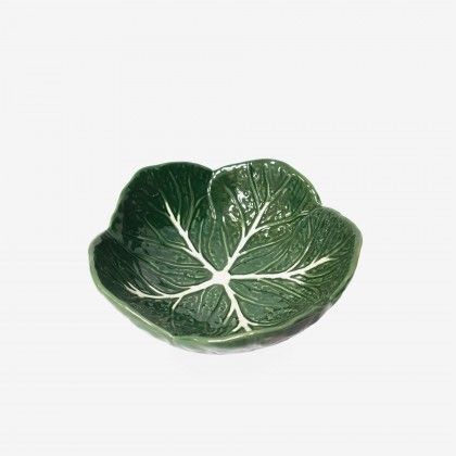 Ta�a Decorativa Couve 27X10cm