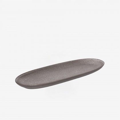 Travessa Oval Ceramica 36.5X16CM Travessa Oval Ceramica 36.5X16CM