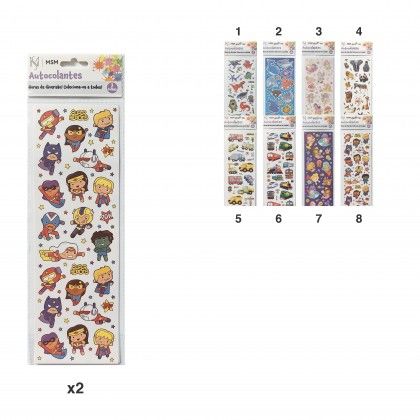 Conjunto Autocolantes 2 Folhas Conjunto Autocolantes 2 Folhas