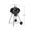 Barbecue Com Rodas �54X82cm