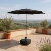 Guarda Sol Preto 300cm Guarda Sol Preto 300cm