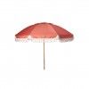 Guarda Sol Cabo Madeira Terracota 180cm Guarda Sol Cabo Madeira Terracota 180cm