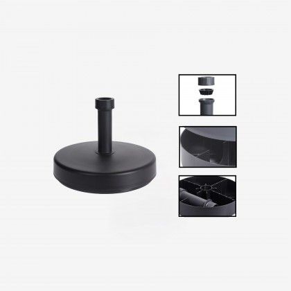 Base Guarda Sol Cinza 25Kg