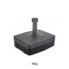 Base Guarda Sol Antracite 45Kg Base Guarda Sol Antracite 45Kg