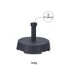 Base Guarda Sol Antracite 25Kg