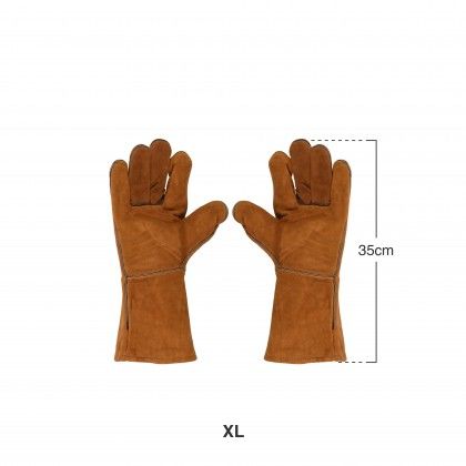 Luvas Churrasco Castanho 35cm