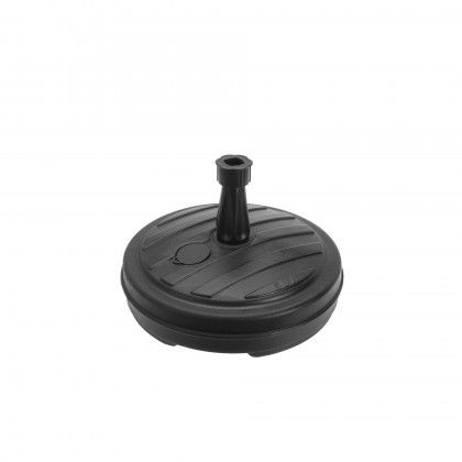 Base Guarda Sol Plastico Cinza 13L Base Guarda Sol Plastico Cinza 13L