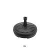 Base Guarda Sol Plastico Cinza 13L Base Guarda Sol Plastico Cinza 13L