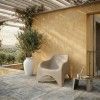 Cadeira Jardim Tortora 80X80X71cm Cadeira Jardim Tortora 80X80X71cm
