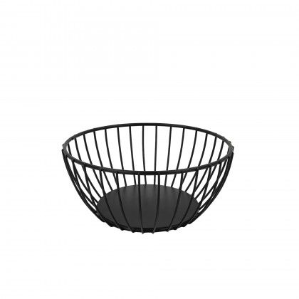 Cesto Multiusos Metal Preto �17.5X8cm