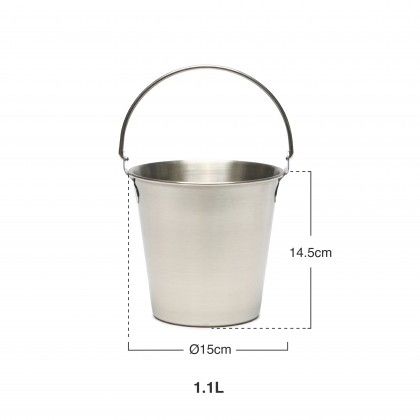 Balde Gelo Inox My Bar 1.1l Balde Gelo Inox My Bar 1.1l