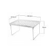 Estante Dobr�vel Confortime 38.5X23.5X19cm